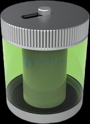 Lead glass protective bottle 