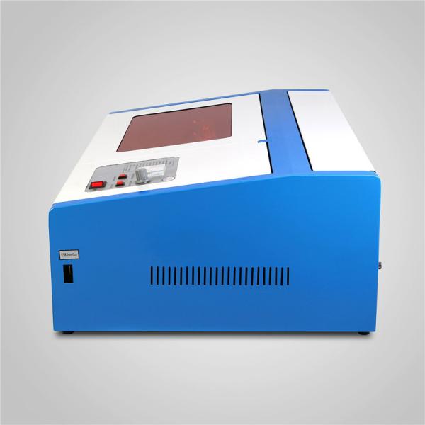 40W CO2 Laser Engraving Machine 3020 For Acrylic Wood Bamboo Rubber Stamp