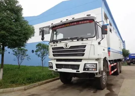 Shacman 6X4 15ton 20ton Heavy Duty Cargo Truck With Rear Lifting Platform