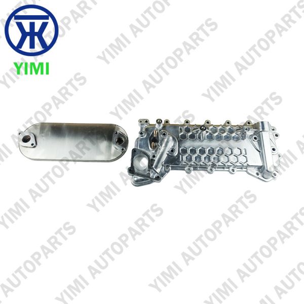 Oil Cooler Assembly 8-98085312-0 8980853120 For ISUZU 4HK1 NPR75 Truck 8980853120 8-97385201-0 ISO Quality