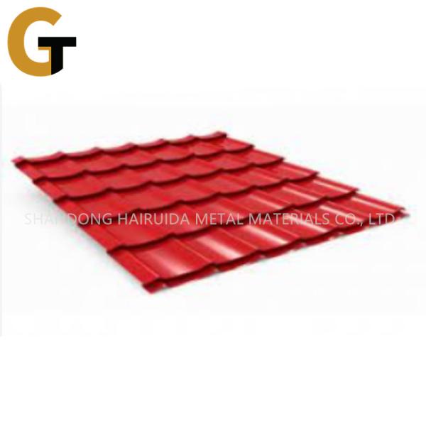 Zinc Coating 30-275g/M2 Galvanized Steel Roofing Sheets With Yield Strength 235-275Mpa