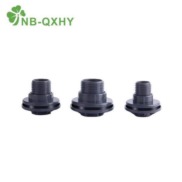 Casting Plastic PVC BSPT Standard Pipe Fitting Nipple Tank Connector Adaptor for Casting