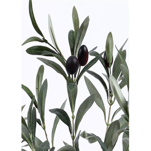 Faux Ornamental Olive Tree Maintenance Free 80cm Perfect Fit Waterproof