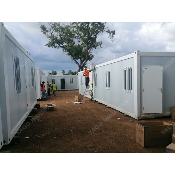 Rapid Deployment Temporary Construction Camp Container Sleeping Units Modular ODM