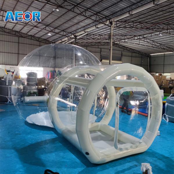 Casa de bolhas de balão inflável de novo design de grau comercial cúpula transparente casa de balões de bolhas infláveis