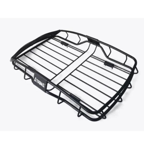 Silence Ride Roof Cargo Basket with LED Light and Mesh Bag