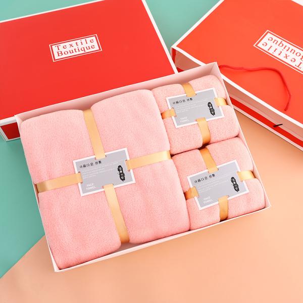 Thick Coral Fleece Soft Absorbent Face Bath Microfiber Towel for Home Hotel Spa Ect