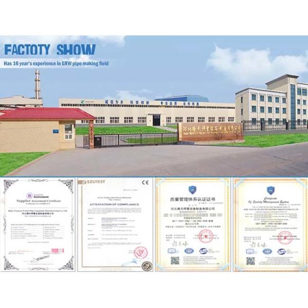 PLC Controlled Automatic Tube Mill for Steel Custom Thickness