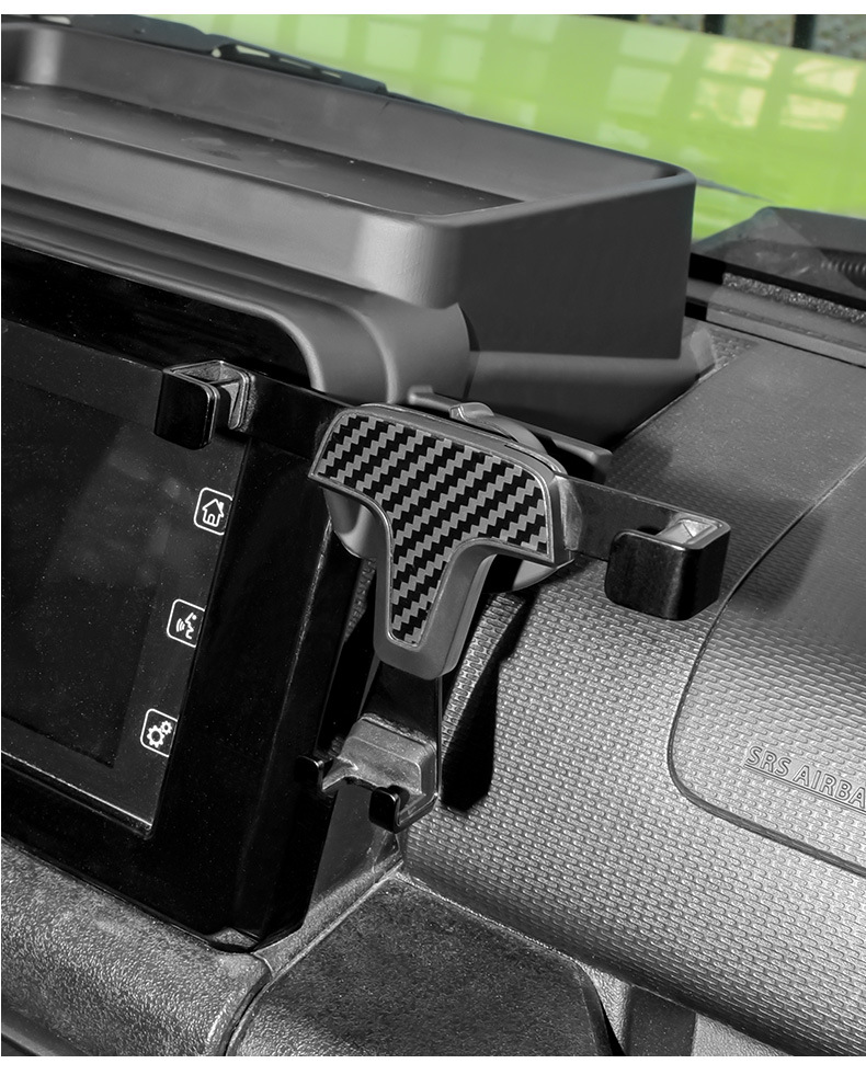 For Suzuki Jimny Multi-Function Wireless Charging Storage Box Two-In-One Central Control Screen Mobile Phone Interior Accessory