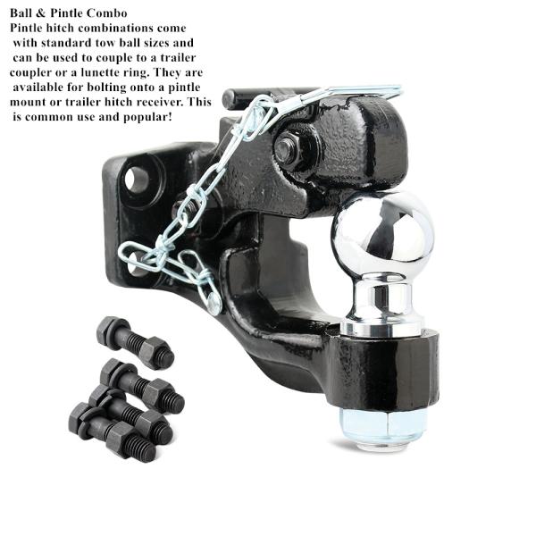 Ball Towing Receiver 2000 Lbs Truck Trailer Spare Parts