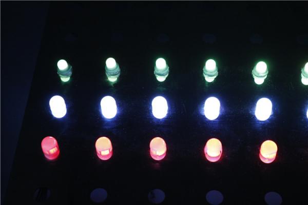 12mm Square LED Pixel Light Full Color RGB Module IC WS2811 For Advertisement