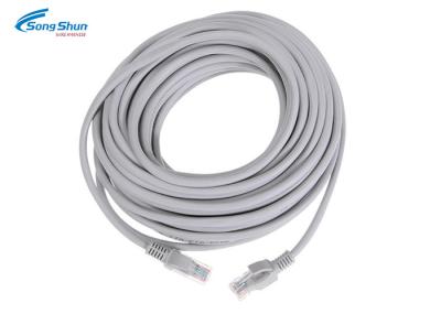 15U Gold Plated Plug RJ45 Patch Leads , UTP Router Computer Cat6 Patch Cord