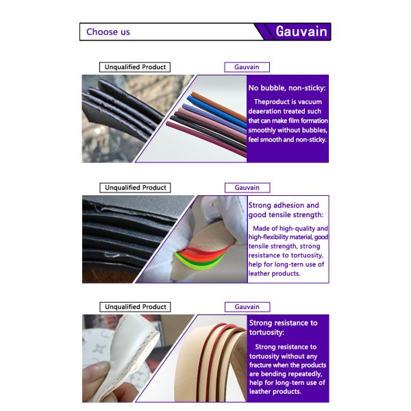 High Glossy Water-Based Leather Edge Paint Anti-Cracking Coating Pigment for Bags and Shoes Colored Edge Banding Paint