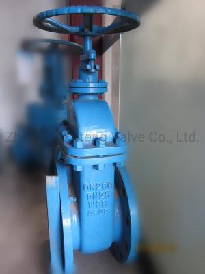 Conexão de flange DN40-400 WCB DIN Gate Valve Z40/Z45 para aplicações de alta pressão