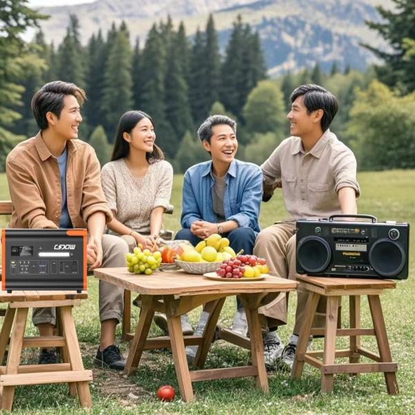 2200W Constant Power Can Drive 4000W Outdoor Camping Portable Battery Power Station