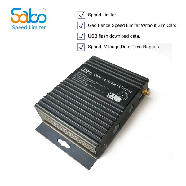 Black 12V Flash Download Vehicle Speed Governor Limiter