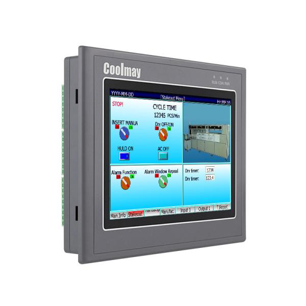 7 TFTによって統合されるHMI PLC 226*163*35.6mm 6 - 7W PLCのタッチ画面 インターフェイス
