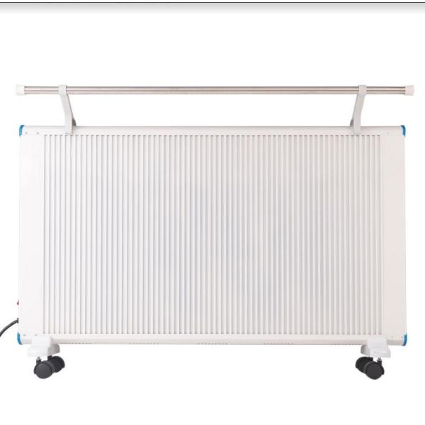 2000W White Portable Heater Electric Infrared Carbon Crystal Panel Heater for Living Room