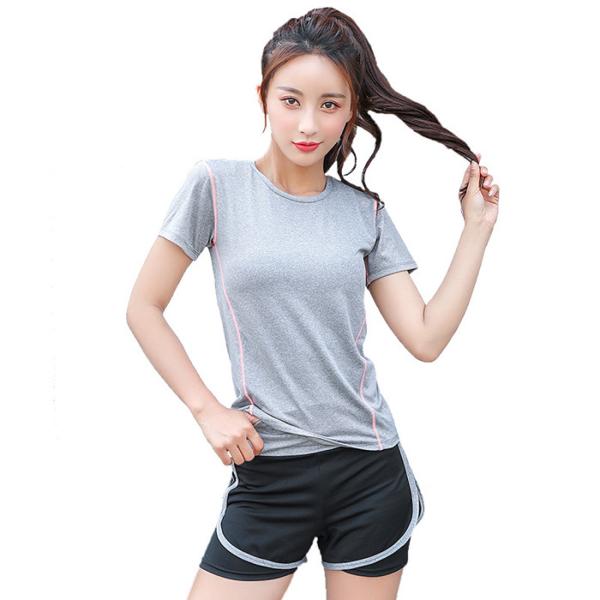 SGS Yoga Running Suit Womens Training Tight Shorts In Stitching Design