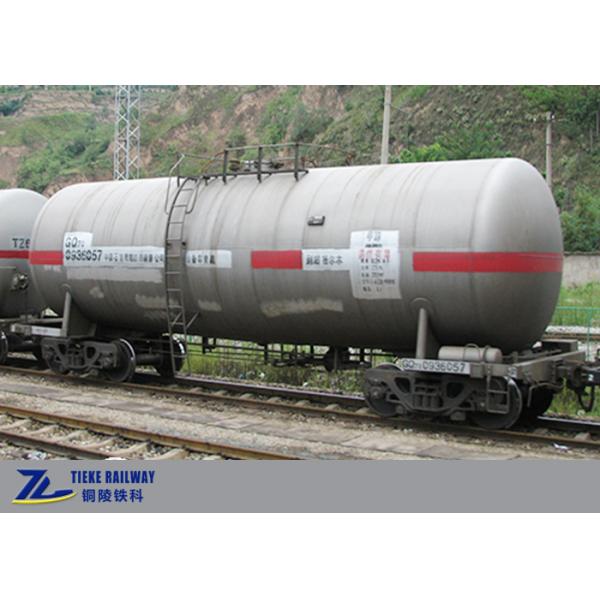 Gas Kerosene Diesel Railway Oil Tank Wagons 70t Light Chemical Fuel Wagon