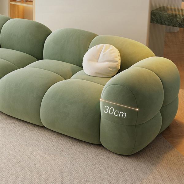 Bedroom Loveat Couch Sofa Fabric Sectional Style Small Futon Sleeper 3 Seater for Living Room