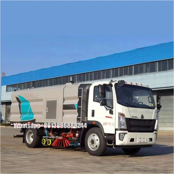 Howo  10000 Liters Road Washer  Road Sweeping Truck    Cleaning Truck