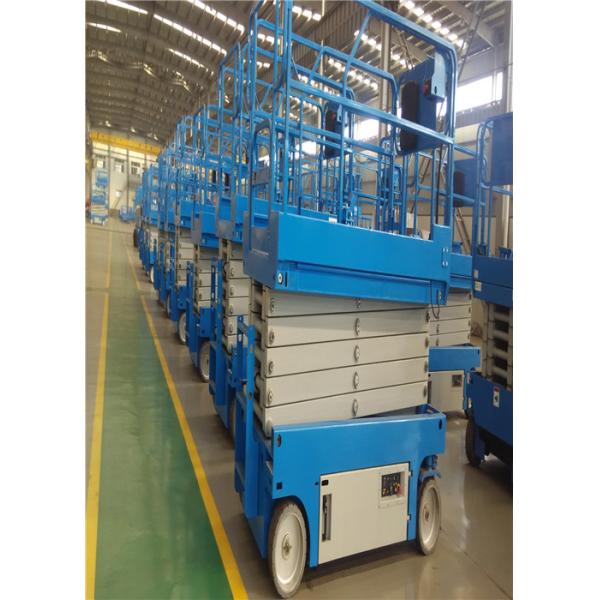 Warehouse 8 Meter Compact Scissor Lift Smooth Control Accuracy Steady Fall