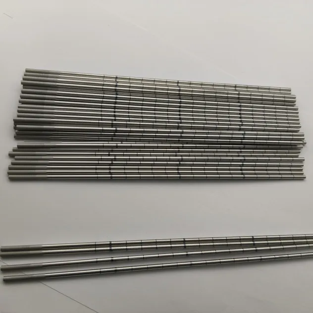 Round Mouth Threaded Blunt Needle Sandblasting Scale Electroplating