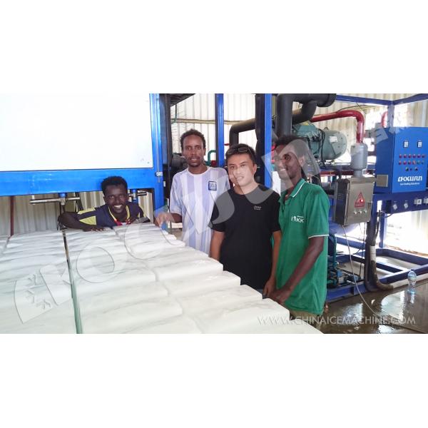 25 тонн суточной емкости Блок-Лед/Hielo en Bloque Машина с высокой скоростью и эффективностью
