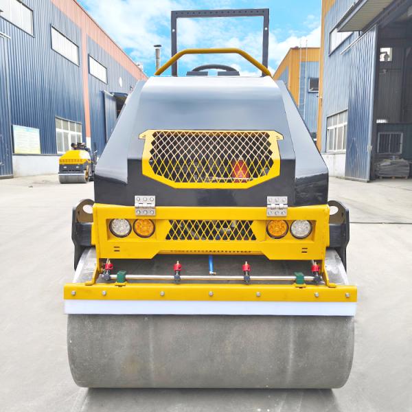 3Ton Concrete Compactor Double Drum Diesel Engine Vibrator Roller Machine Mini Small Road Roller Road Compactor