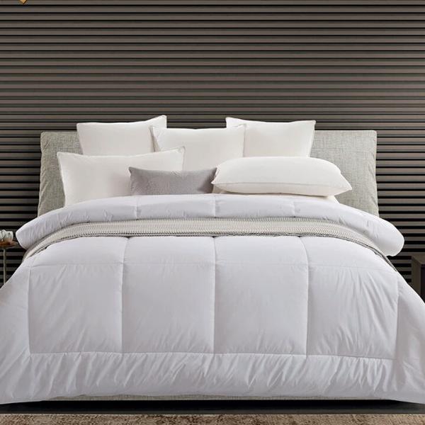 Polyester Hotel Duvet Cover Skin Friendly Breathable For Adults