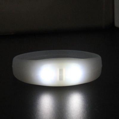 Sound Activated RFID Silicone Bracelets Blinking Lighted Bracelet For Events