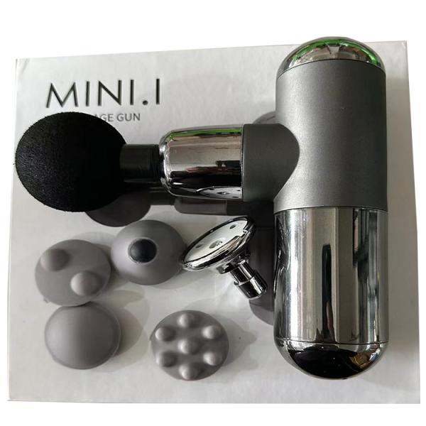 Pistola de Masaje Corporal Mini Massage Gun Certification Other Black/Silver/Pink/Gray