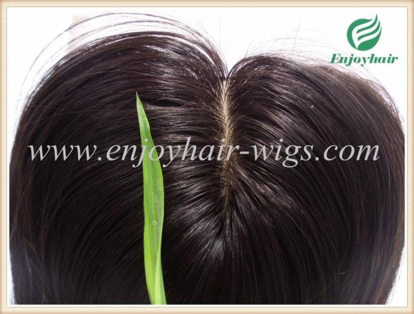 Silk top closure 4''x4'' malaysian virgin hair natural color straight 10''-24''middle part