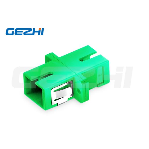 Adaptador de fibra de modo único de SC / APC para SC / APC com flange