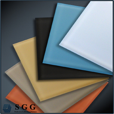 10mm colored glass door