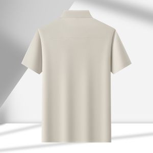 1730 Summer Hot Item 170g 89% Nylon 11% Spandex Fashionable Versatile Men's Polo Shirt