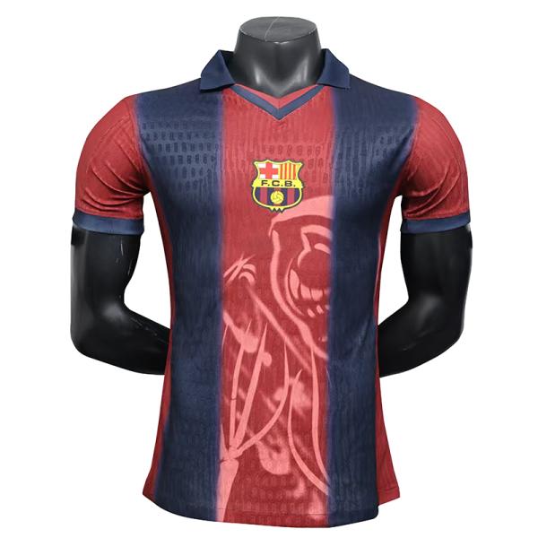 FC Barcelona Custom Graphic Jersey - Polyester, S-XXL, Slim Fit