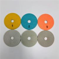 Pedra calcária de mármore molhada de Diamond Polishing Pad For Granite de 3 etapas
