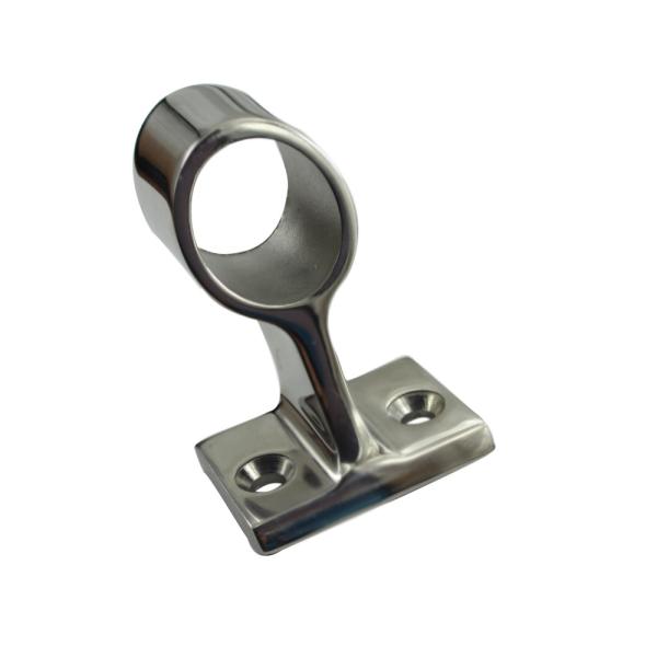 60 degree 316 Stainless Steel Boat  Handrail Fitting / Metal Stanchion