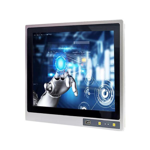 À vendre 15 pouces ordinateur industriel I5 7300U LCD écran tactile Moniteur 8G 128G Panneau mural Montage PC Panneau industriel embarqué PC
