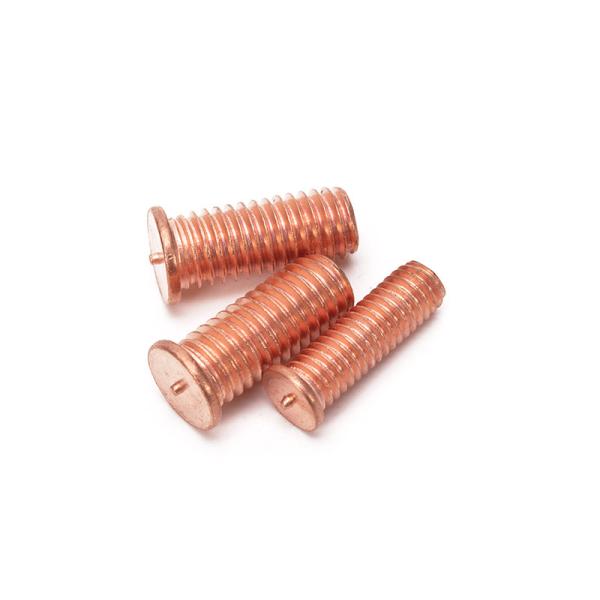 ANSI/ASME Standard Stainless Steel Spot Weld Bolt M2.5-M10 Nickel Plated Carbon Steel Welding External Thread Screw