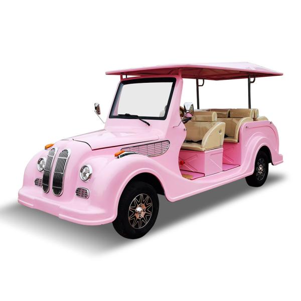 20mph aEV Sightseeing Classic Golf Cart 8 Seats With Lithium Battery