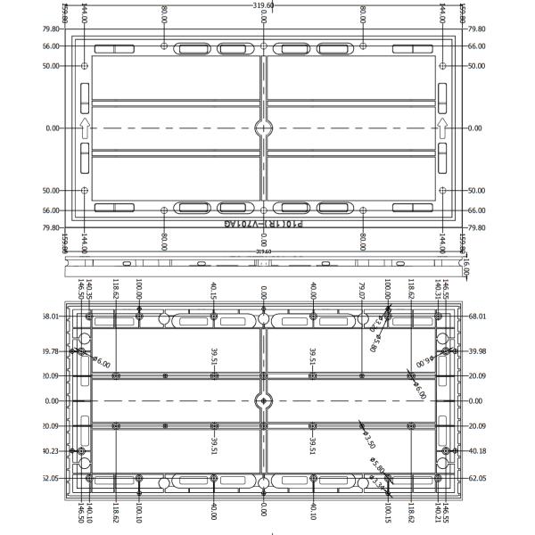 3 In1 пиксел/㎡ модуля 10000 дисплея СИД ПОГРУЖЕНИЯ P10 RGB с 2 гарантии летами фабрики Шэньчжэня