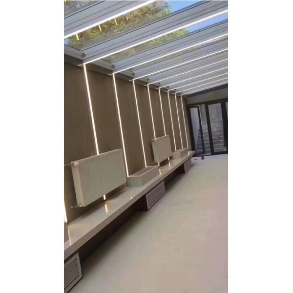 Anodizado alee la protuberancia de la luz de tira de 6063 LED con la cubierta del difusor de la PC