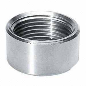 ASTM B564 UNS N08367 NPT threaded half coupling