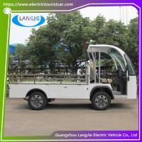 5KW Potente Motor Direção manual esquerda Mini caminhão elétrico 2 lugares 1,2 toneladas de capacidade de carga