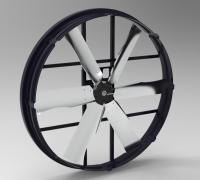 Ventilador de painel industrial com fluxo de ar máximo de 120193 m3/h e capacidade de 60 m3/h