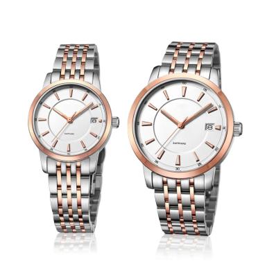 Ladies Fashion Wrist Watch Stainless Steel  Quartz Couple Lovers Watch OEM Men Fashion Watch