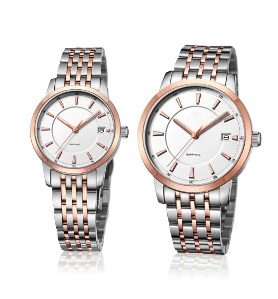 Ladies Fashion Wrist Watch Stainless Steel  Quartz Couple Lovers Watch OEM Men Fashion Watch